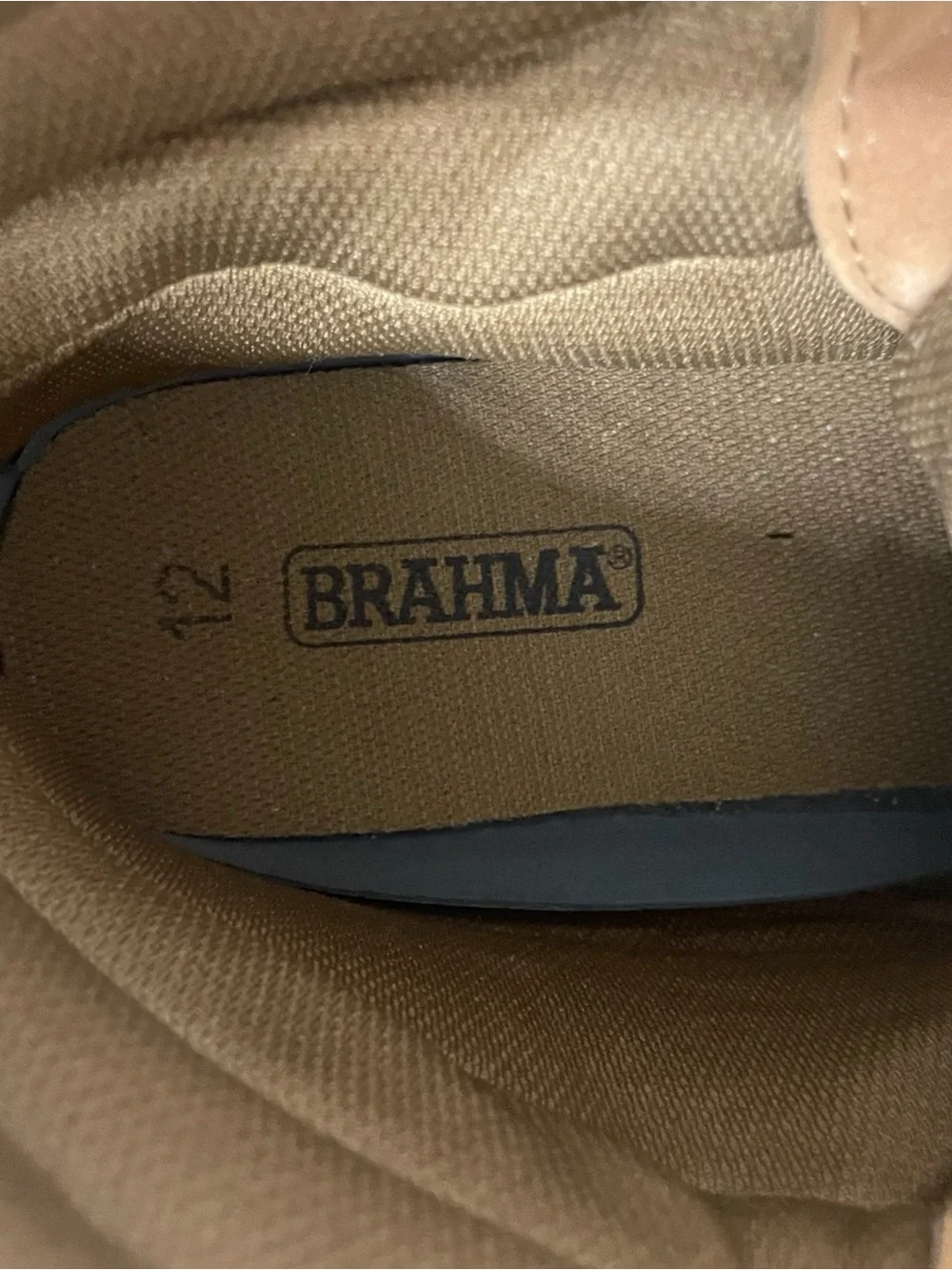 Brahma Steel Toe Waterproof Work Boots Brown Leather Men’s Size 12